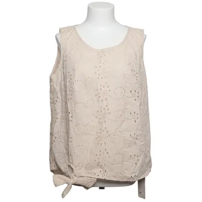 Top (Beige) fra Emery Rose Bomuld, Polyester