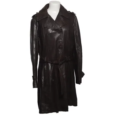 Leather coat (Brown) from Chevirex