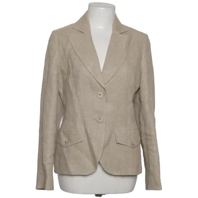 Blazer (Beige) from Gigue Polyamide, Polyester
