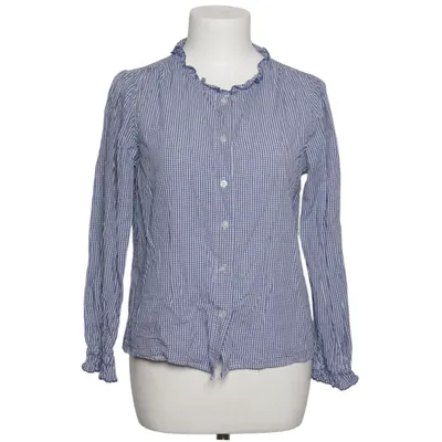 Blouse (Bleu, Blanc) de In April 1986 Coton