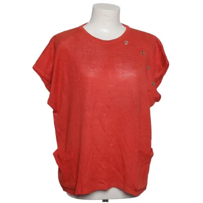 Slipover (Red) from Lucia Acrylic, Linen, Viscose