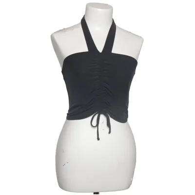 Halternecktopp (Svart) från Urban Outfitters Modal, Polyester