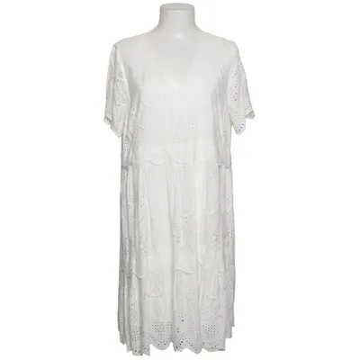 Robe (Blanc) de Hallhuber Donna Lyocell, Viscose