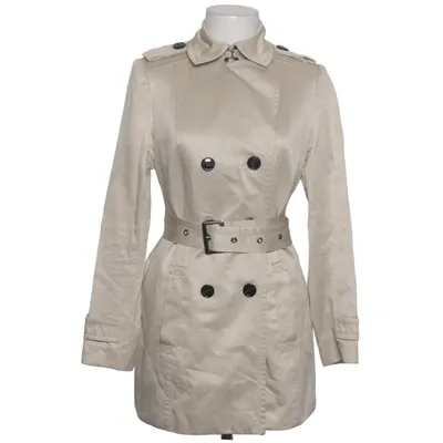 Trench coat (Beige) from 123 Paris Cotton, Polyamide, Polyester, Viscose