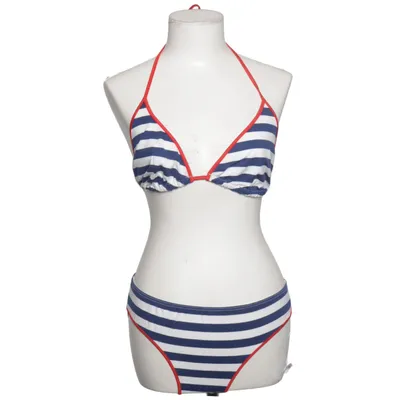 Bikini (Blue, White, Red) from Lycra Acrylic, Cotton, Elastane