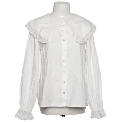 Blus (Vit) från Miss Selfridge Bomull, Polyester