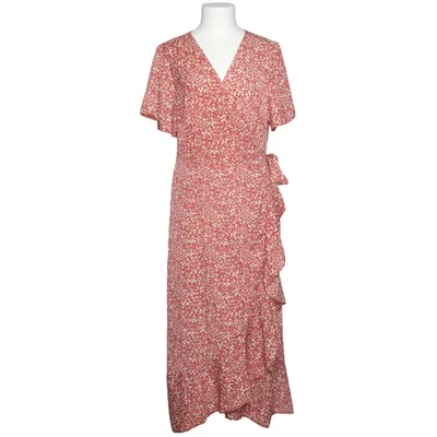 Wrap dress (Red, White) from Shein Polyester
