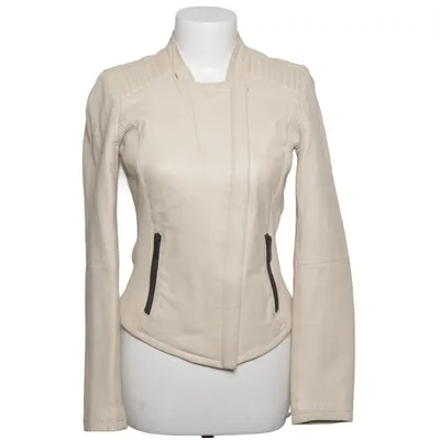 Jacket (C-WOM/1 LEATHER FITTED JACKET) from Costes Polyester