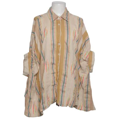 Blouse (Beige, Meerkleurig) van Gold & Silver Katoen
