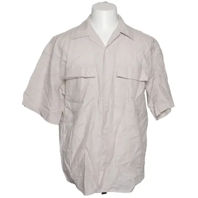 Kortärmad skjorta (Beige) från Originals by Jack & Jones Återvunnen bomull