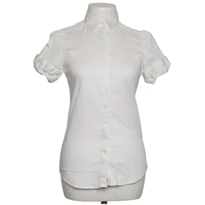 Korte mouwen shirt (Wit) van Burberry Brit Katoen, Elastaan