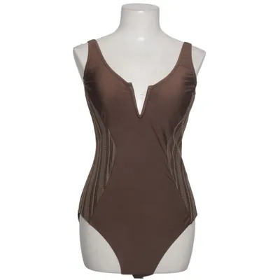 Swimsuit (Brown) from Cupshe Elastane, Polyamide, Polyester
