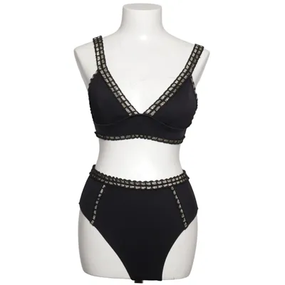 Bikini (Black, Gold) from River Island Elastane, Polyamide, Polyester