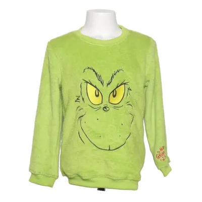 Collegetröja (Grön) från The Grinch Polyester