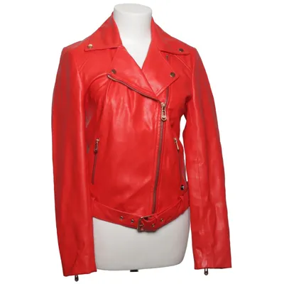 Veste de motard (Rouge) de Trussardi Jeans Polyester, Polyuréthane