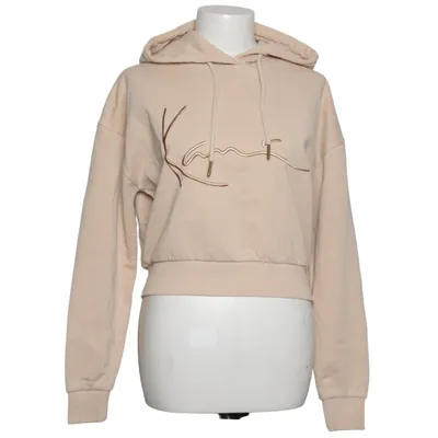 Hættetrøje (Beige) fra Karl Kani Bomuld, Polyester