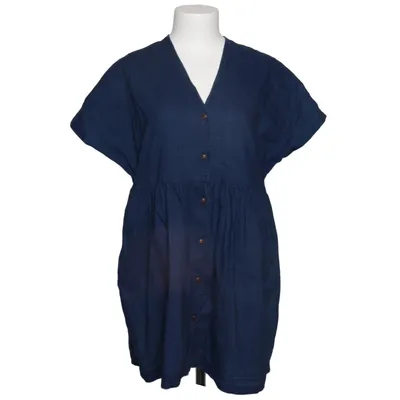 Denim dress (Blue) from Element Cotton