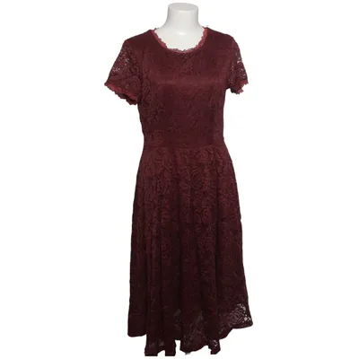 Jurk (Rood) van Dress Tells Elastaan, Polyamide, Polyester