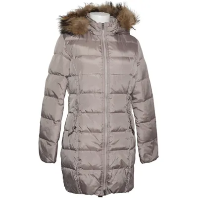 Down coat (Beige) from Bomboogie Down, Feather, Polyester