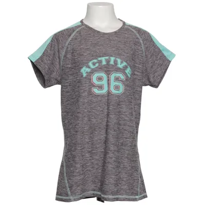 Trainingstop (Grijs, Turquoise) van Active Touch Kids Elastaan, Polyester
