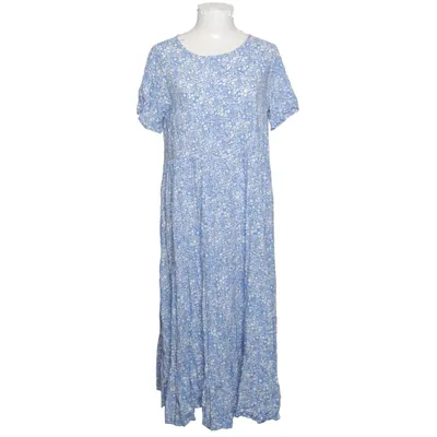 Kjole (Blå, Hvid) fra Pigalle Viscose
