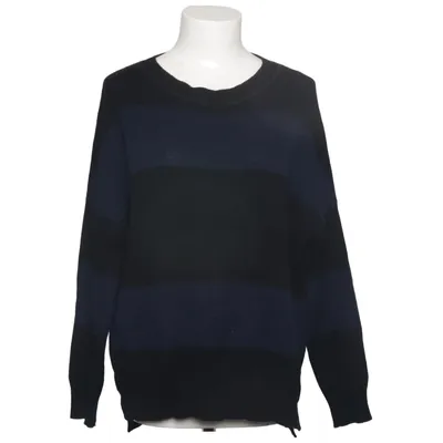 Sweater (Blue, Black) from Heart Cashmere, Wool