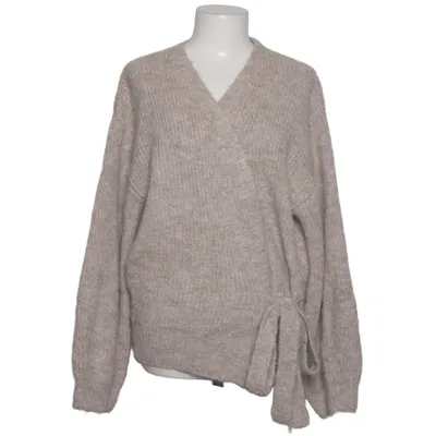 Wikkelvest (Beige) van Luc.ce Acryl, Polyamide, Gerecycled polyester