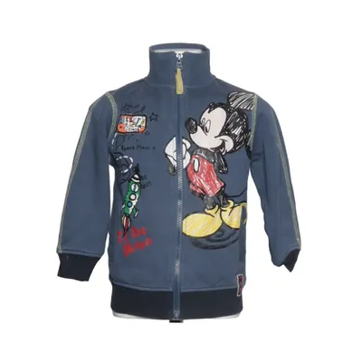 Huvtröja (Blå, Svart, Flerfärgad) från Disney Bomull, Polyester