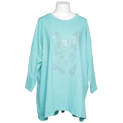 Top (Blauw) van Mellisa Katoen, Elastaan