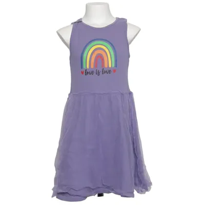 Dress (Purple, Multicolored) from BPC Bonprix Collection Cotton, Polyamide