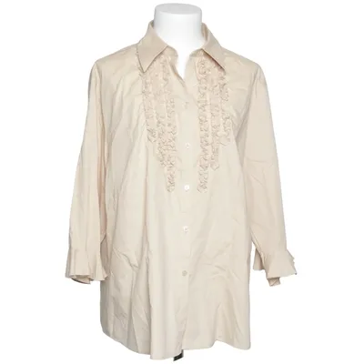 Blus (Beige) från Canda Bomull, Polyester