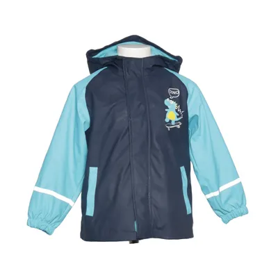 Rain jacket (Blue) from Koko by Koko Polyester, Polyurethane