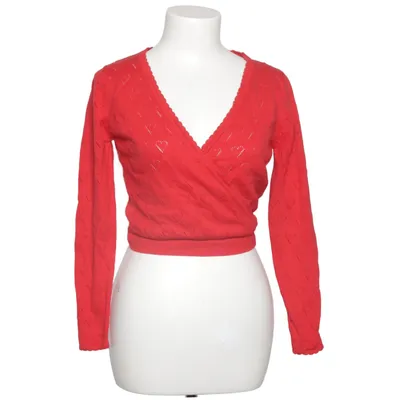 Wrap cardigan (Red) from Collectif Vintage Cotton