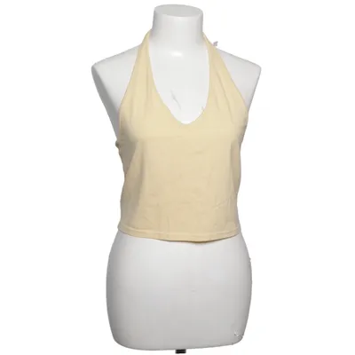 Halter neck top (Beige) from Divided by H&M Cotton, Elastane