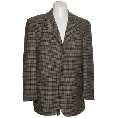 Blazer (Brown, Beige) from Greiff Viscose, Wool