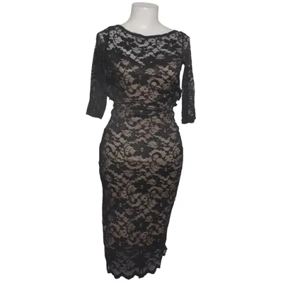 Dress (Black, Beige) from Elise Ryan Elastane, Polyamide, Polyester