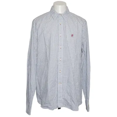 Shirt (White, Blue) from East West Cotton