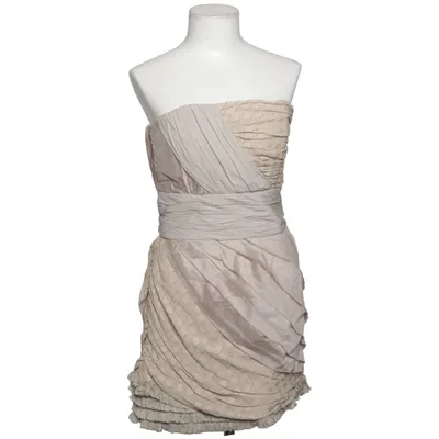 Cocktail dress (Beige) from Jay Ahr Cotton, Elastane, Polyamide, Silk, Viscose