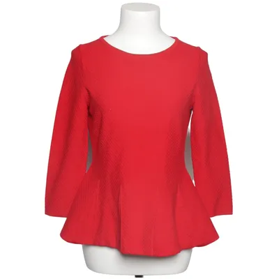 Peplum top (Red) from Hugo Boss Polyester, Viscose