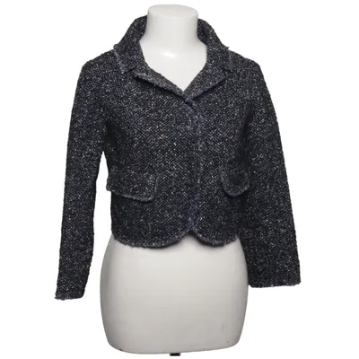 Jakke (Sort, Blå, Hvid) fra Paule KA Akryl, Polyamid, Polyester, Silke, Uld