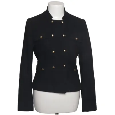 Jacka (Svart) från H&M Polyester, Viskos, Ull