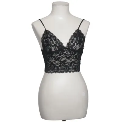 Crop top (Black) from Kiss me Elastane, Polyamide