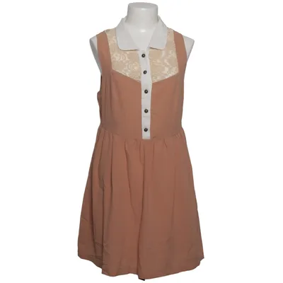 Kleid (Beige, Weiß) von Paper Scissors Polyester