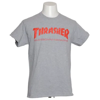 T-shirt (Grau) von Thrasher Baumwolle, Polyester