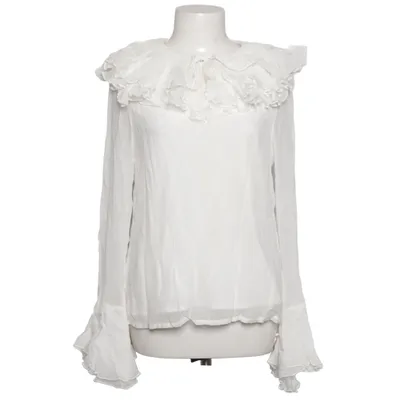 Blouse (Big Collar Blouse) from NA-KD Art Polyester, Viscose