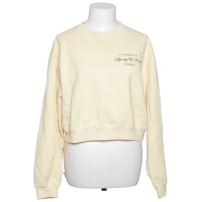 Sweatshirt (Jaune) de Sporty & Rich Coton