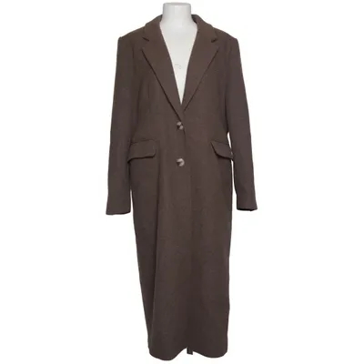 Frakke (Brun) fra C&A Polyester, Uld