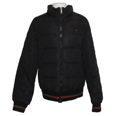 Donsjack (Zwart) van Gucci Acryl, Katoen, Dons, Elastaan, Veer, Polyamide, Polyester, Wol
