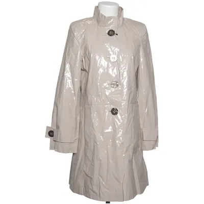 Regnfrakke (Beige) fra Elégance Bomuld, Polyester, Polyurethan
