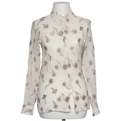 Bluse (Weiß, Mehrfarbig) von Dries van Noten